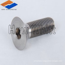 titanium hex socket countersunk bolts